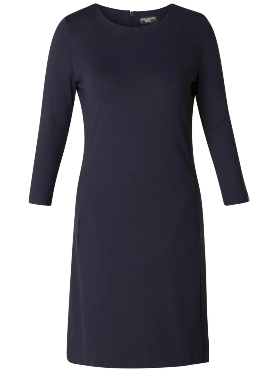 Base Level jurk Ylona 3/4 mouw donkerblauw, foto 2