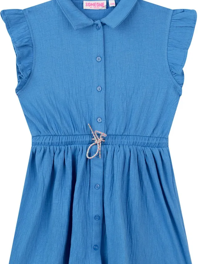 Someone LENTHE-SG-51-J Meisjes Jurk - BLUE