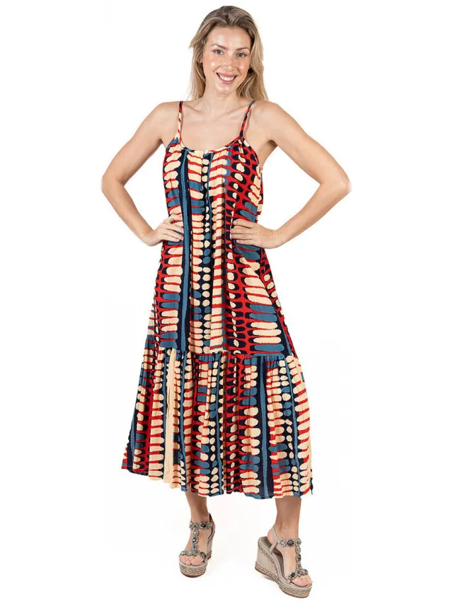 Isla Bonita By Sigris Jurk Isla Bonita By Sigris Jurk Multicolour