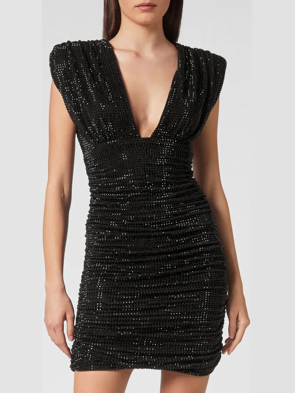 Philipp Plein Korte Jurk Zwart