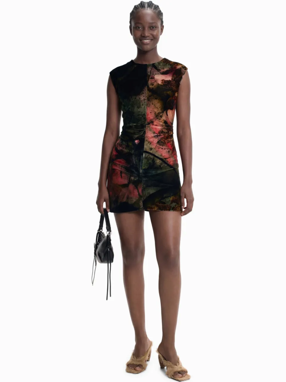 Desigual korte jurk met print - meerkleurig Multi