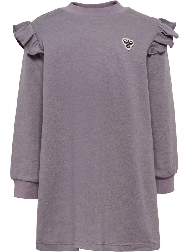 Hummel Hmlmini Wool Dress Bee GRAY RIDGE