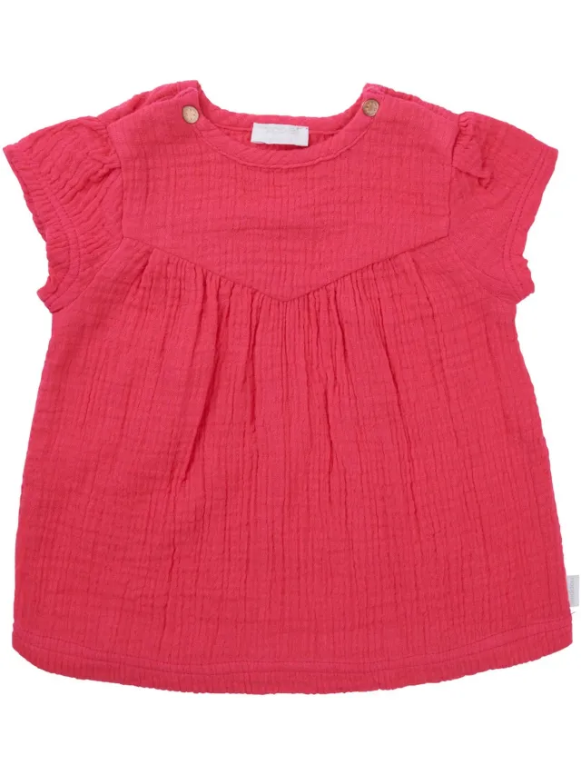 Noppies Jurk Meade Baby Raspberry