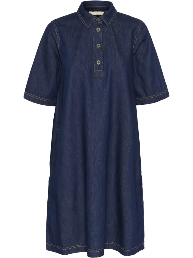 Culture Damesjurk CULTURE Winnie Arpa Blauw