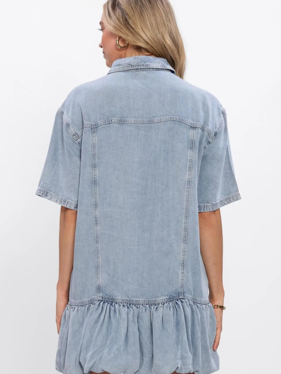 Gestuz Dames Jurken Gzsea Dress - Lichtblauw, foto 3