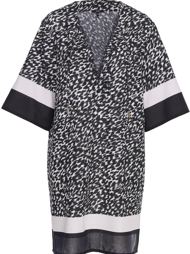 Joop! Strandkleid Animal zwart