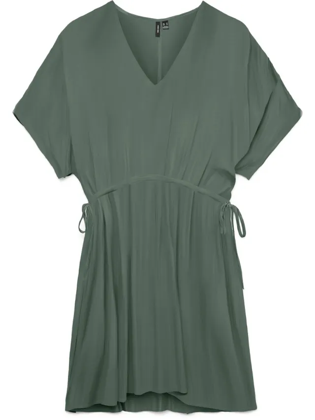 Vero Moda VMMENNY STRING SHORT DRESS WVN GA - Dames - Mini jurken laurel wreath