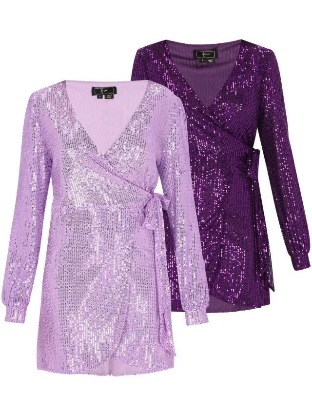 Mo dress 2-Pack Lilac & Violet