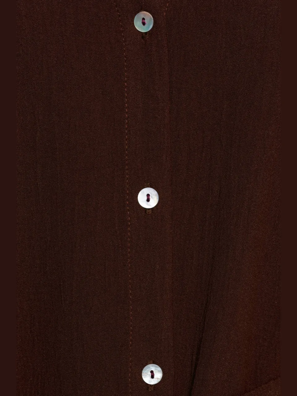 &Co Woman blousejurk met ceintuur - bruin, foto 3