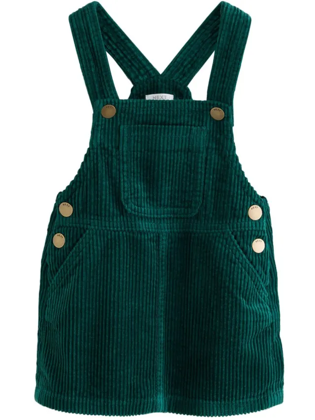 Next Meisjes - Corduroy overgooier - Groen Forest Green