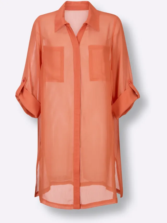 Strandblouse papaya, foto 2
