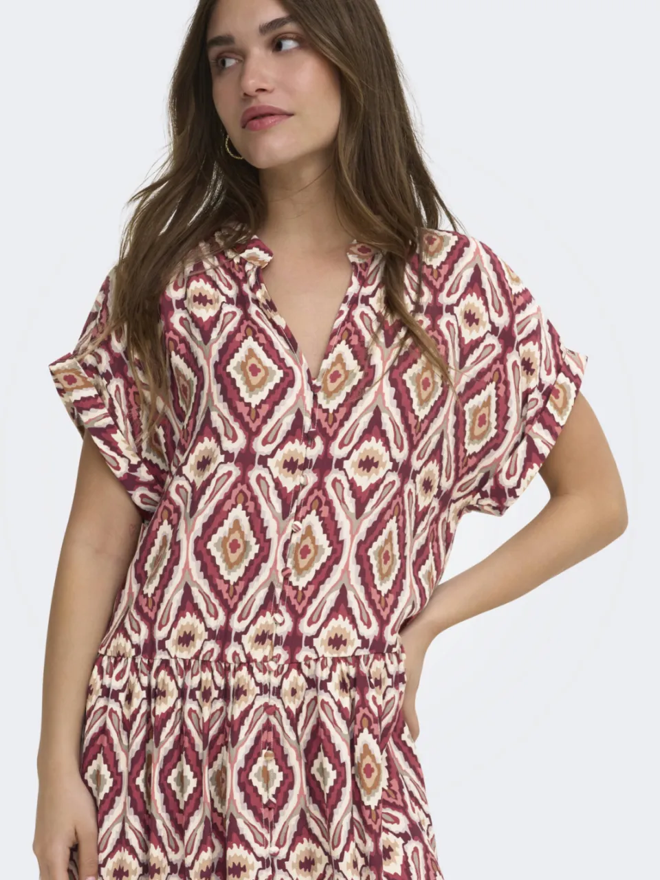 Only blousejurk met print - meerkleurig multi, foto 4