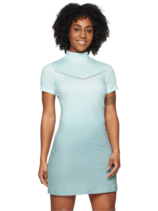 Ellesse Dames/Dames Rosalo Ombre T-Shirt Jurk (Lichtgroen)