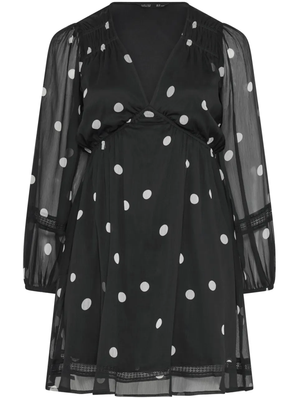 Limited Collection Minijurk Met Gesmokte Taille zwart, foto 4