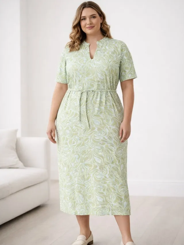 Yest Curve YCHamida Essential - Botanic Green/Multi-0(44)