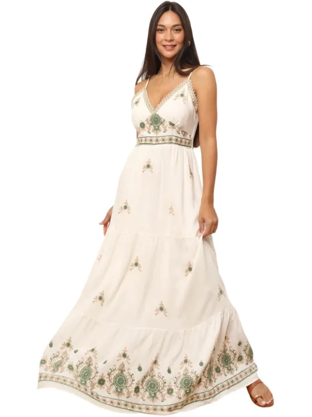 La Modeuse Jurk La Modeuse 74255_P175697 Groen