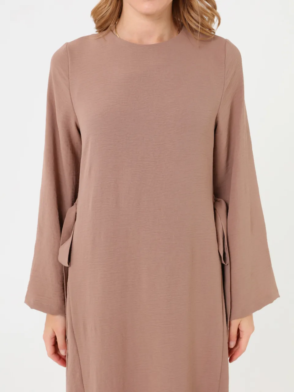 Modest Dress Refka taupe, foto 2
