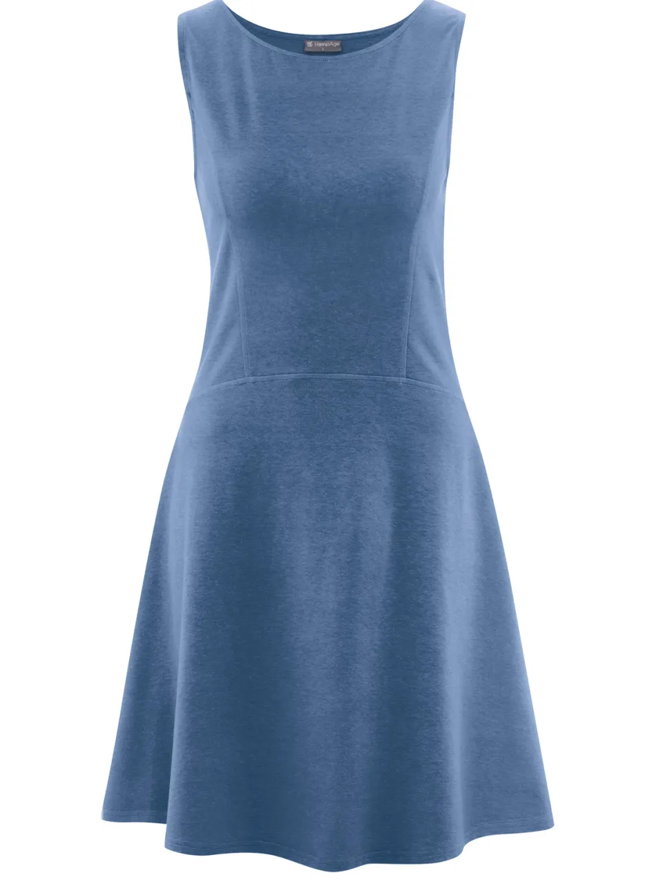 HempAge dames vegan Jurk Jersey Summer Blueberry, foto 2