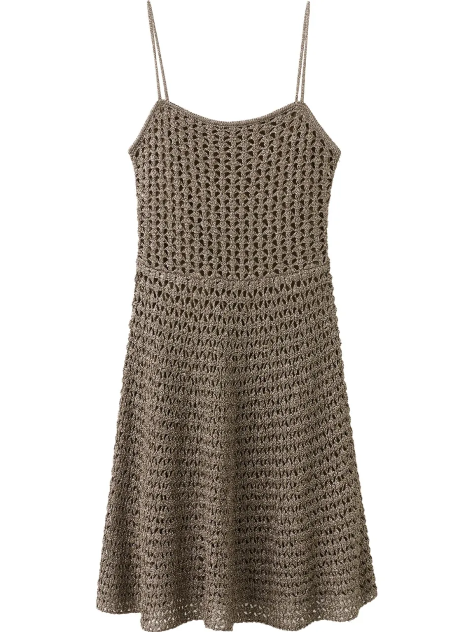 Mango mini jurk - goud, foto 2