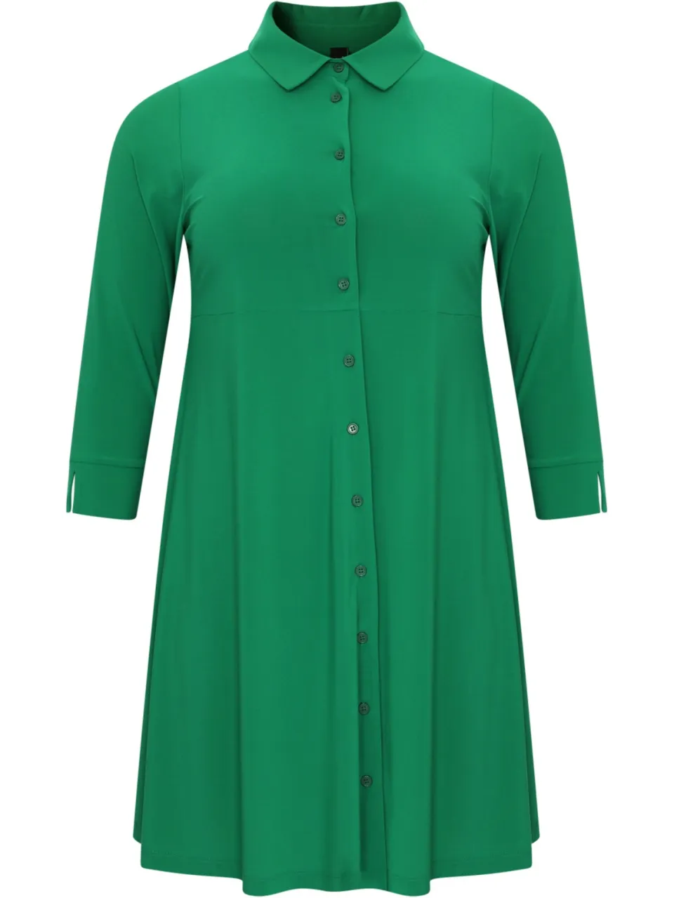 Yoek Blouse-jurk | Groen, foto 3