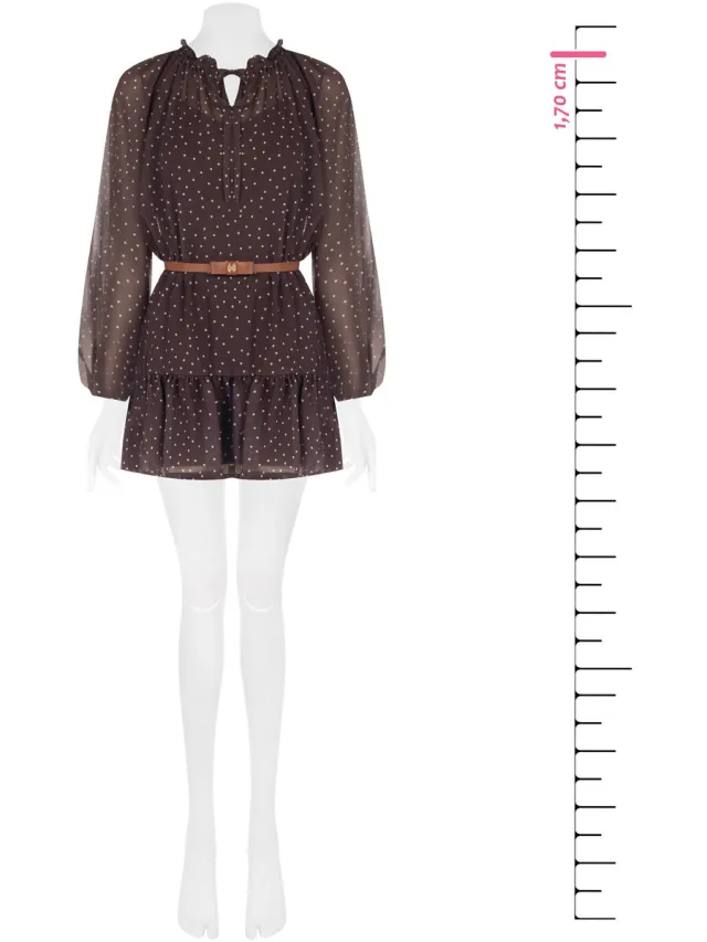 Rinascimento Jurk Rinascimento CFC0132512003 Bruin