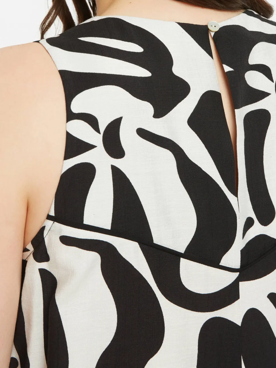 Mat Fashion midi jurk zwart, foto 5
