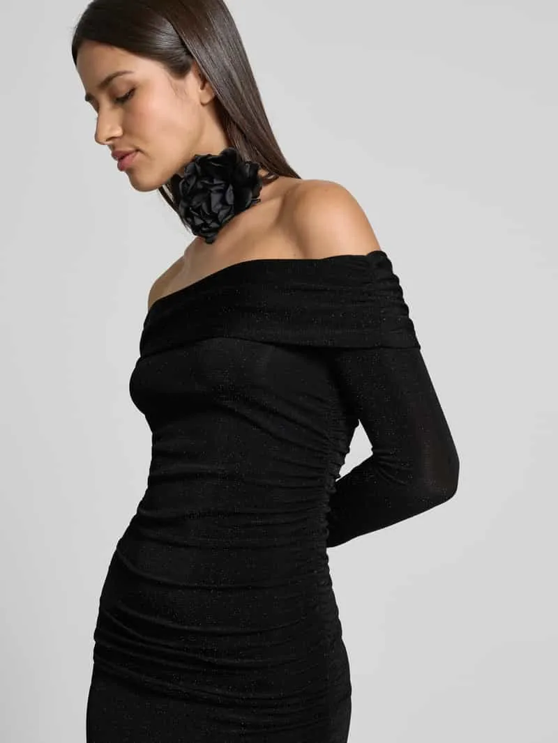 Jake*s Cocktail midi-jurk in off-shoulder-design zwart, foto 5