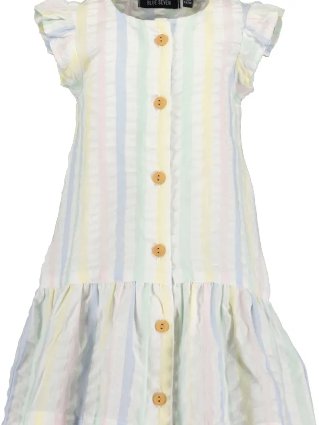 Blue Seven MINI KIDS FESTIVE Meisjes Jurk - wit