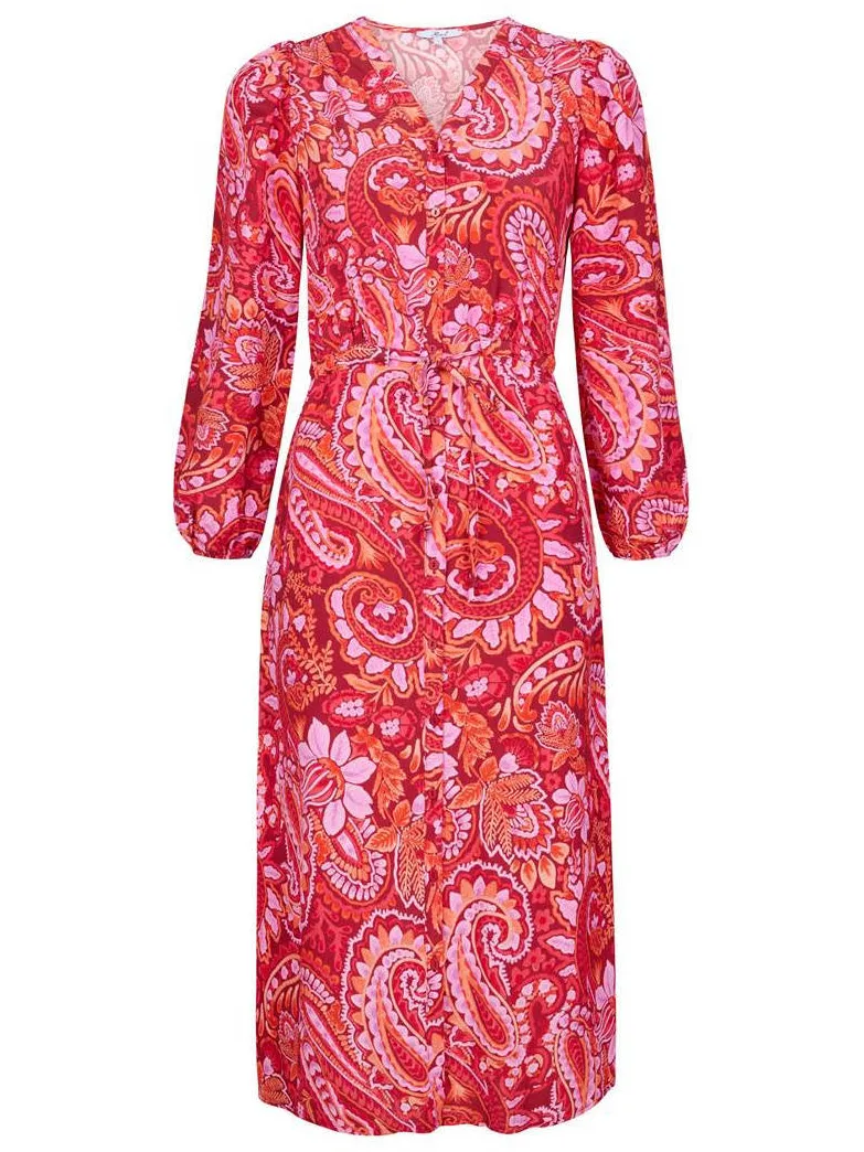 Miss Etam blouse rood/roze, foto 4