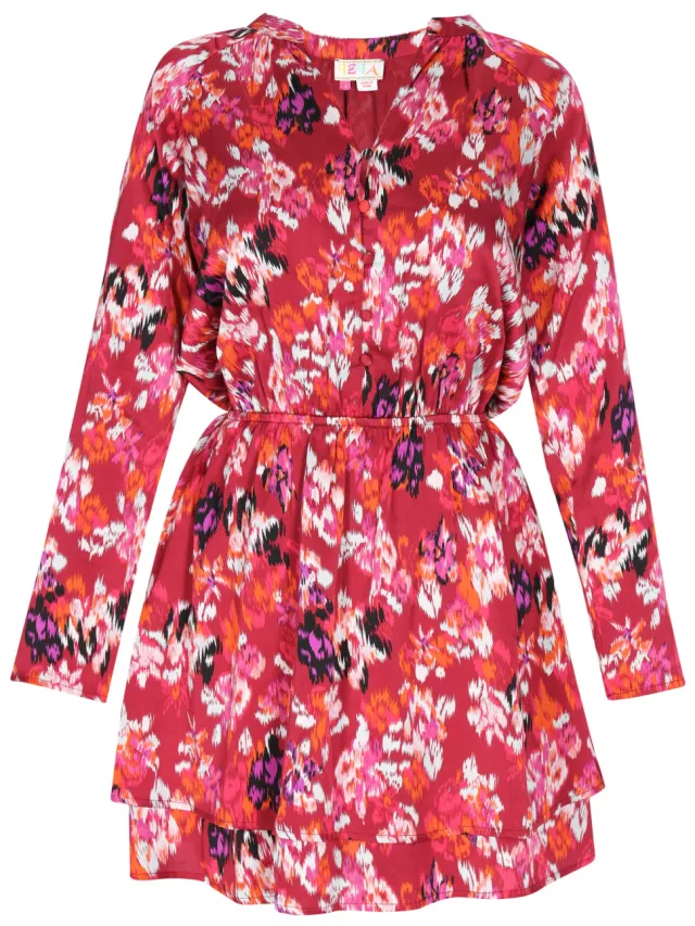 IZIA Jurk Dames Roze Veelkleurig, foto 2