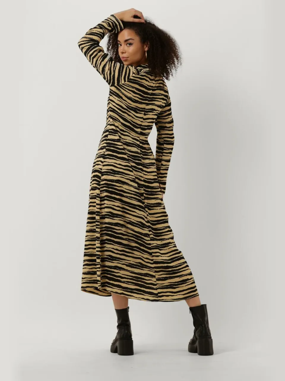 Modström Dames Jurken Becky Print Dress - Beige, foto 3