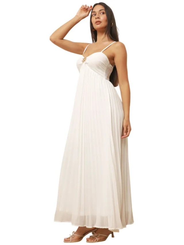 La Modeuse Jurk La Modeuse 78999_P188163 Wit