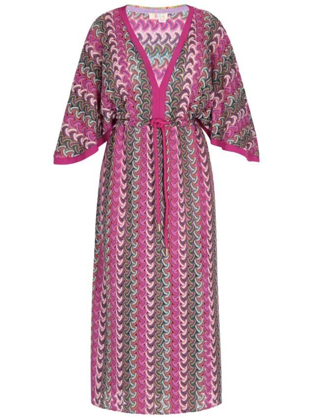 IZIA Jurk Dames Roze Veelkleurig, foto 2