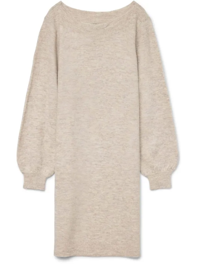 Vero Moda Gebreide jurk VMLEFILE Korte jurk birch