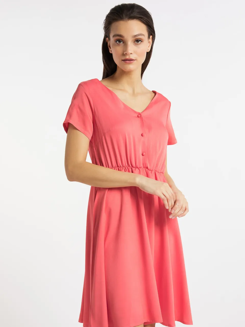Usha BLUE LABEL Midi Dress qisha Koraal