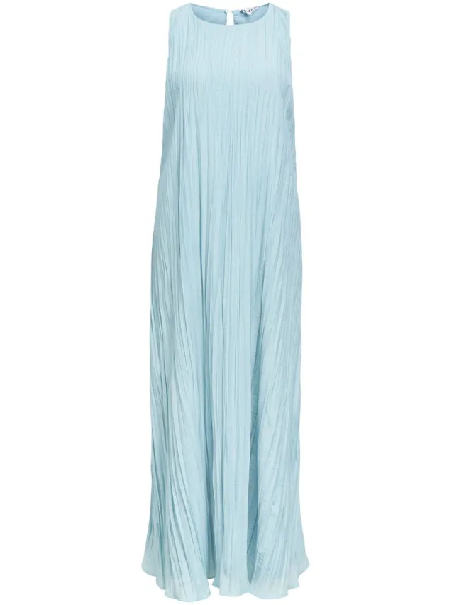 OBJECT COLLECTORS ITEM Object Maxi jurk Geplooid Winter Sky