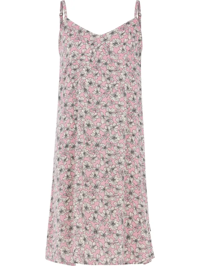 Protest Prtmillis Jr – Jurk Meisjes – Midi jurk – Bloemenprint Kit Offwhite