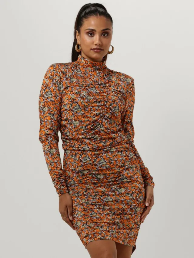 Gestuz Dames Jurken Odagz Short Dress - Oranje