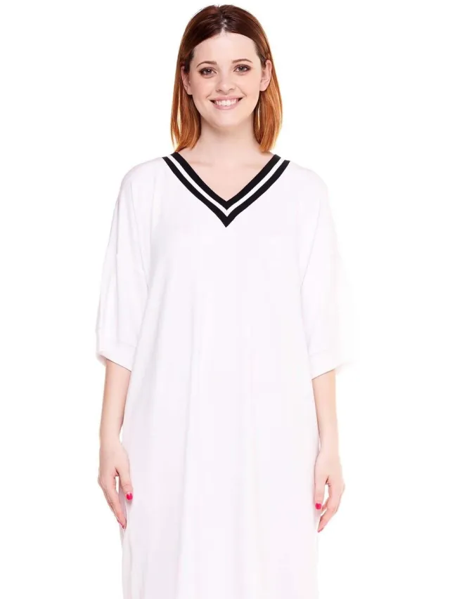 Leone 1947 Jurk Leone 1947 Woman Dress Black Boring Wit