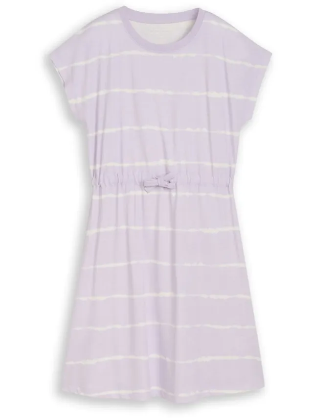 Tom Tailor Mini-jurk met streepjespatroon - lilac batik design