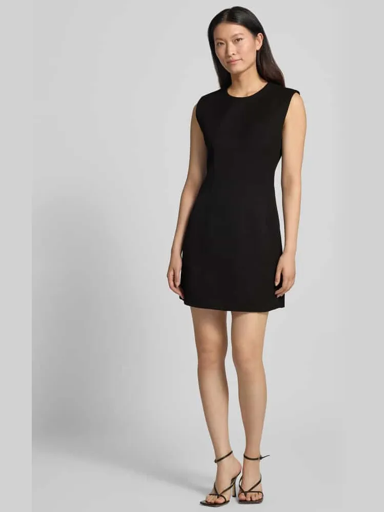 Stefanel Mini-jurk met viscose Zwart