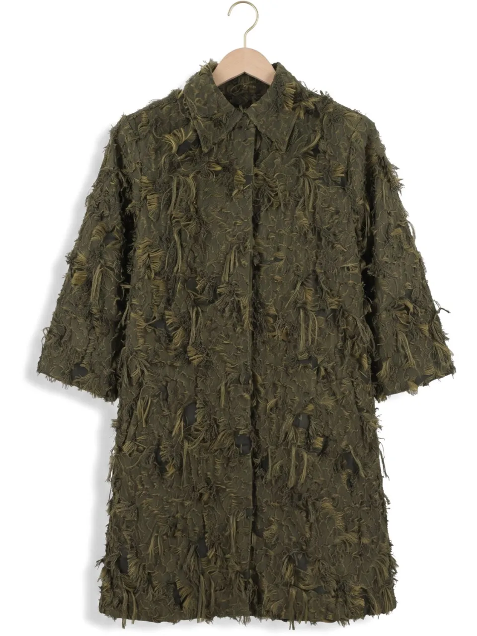 COPENHAGEN MUSE Dames Jurken Cmjany-dress - Donkergroen, foto 2