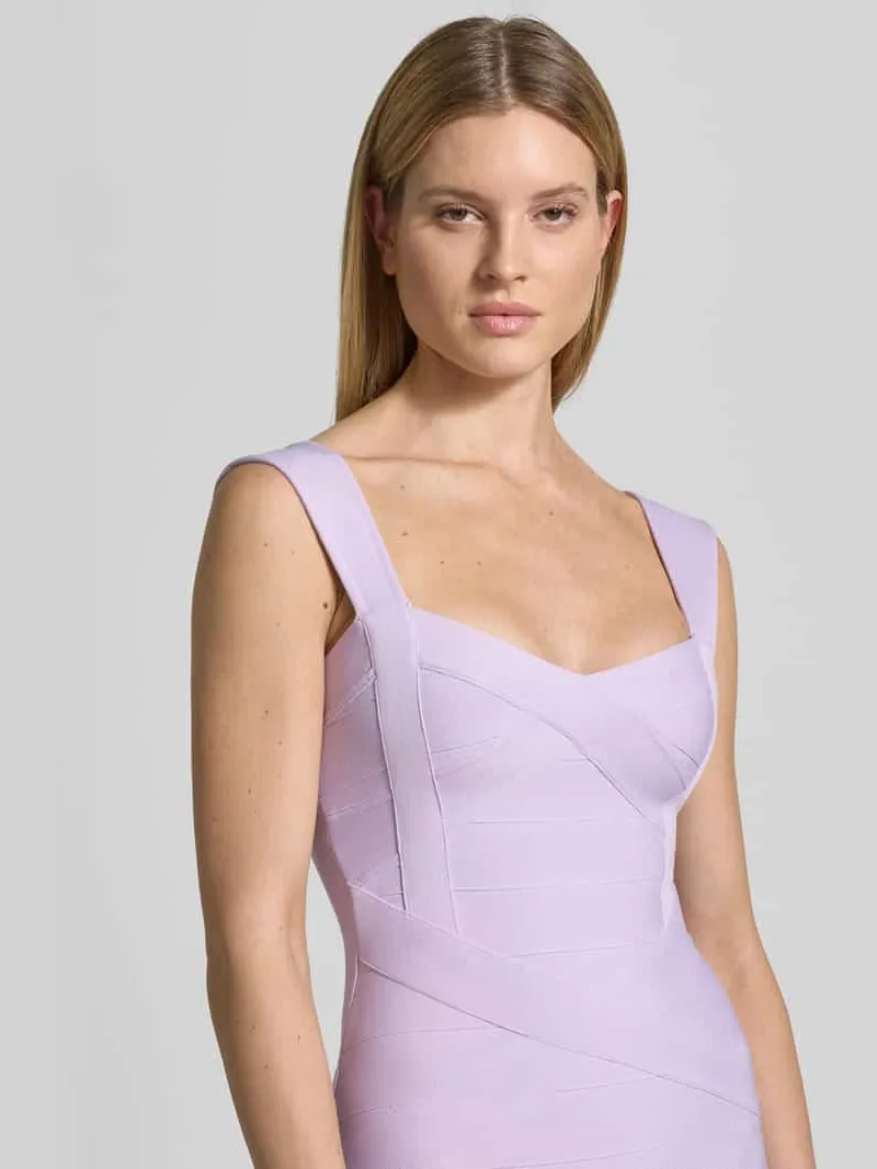 Lipsy slim fit jurk met structuurpatroon lila, foto 3