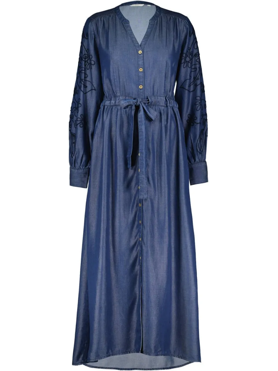 Didi gebloemde blousejurk - blauw, foto 2