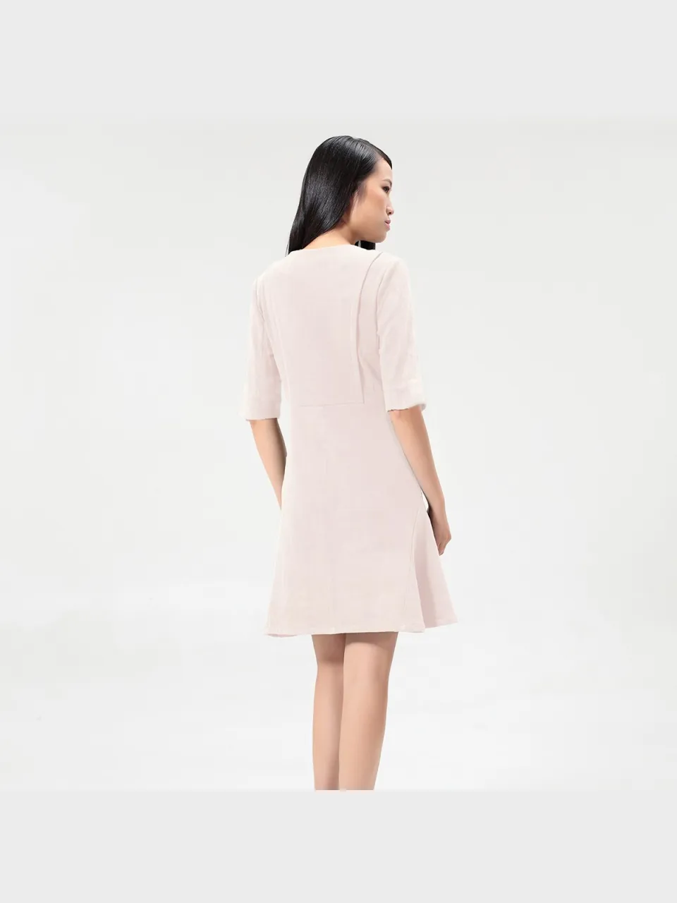 Smart & Joy Skater Perfecto Dress beige, foto 2