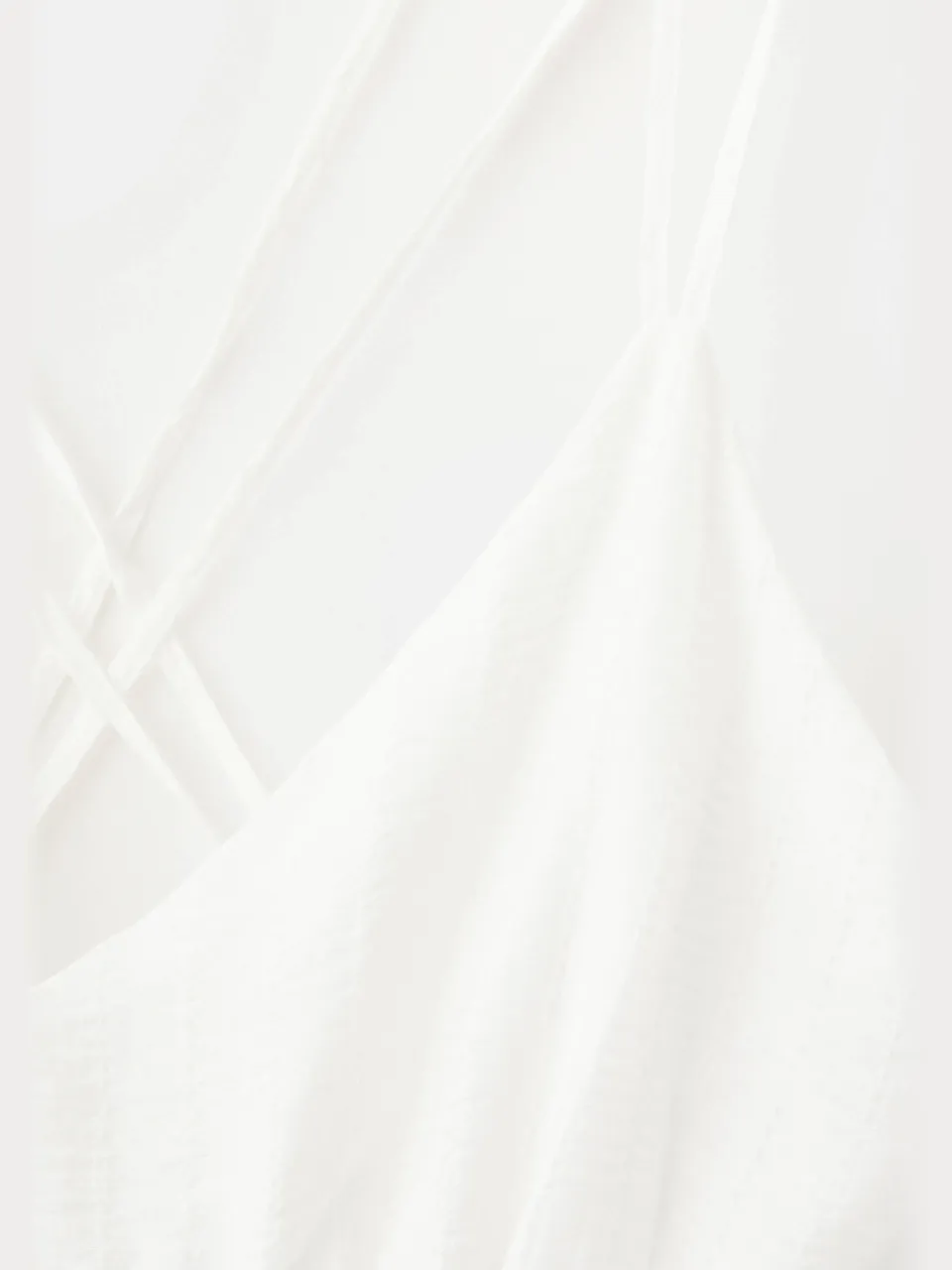 Mango viscose midi zomerjurk - wit, foto 5