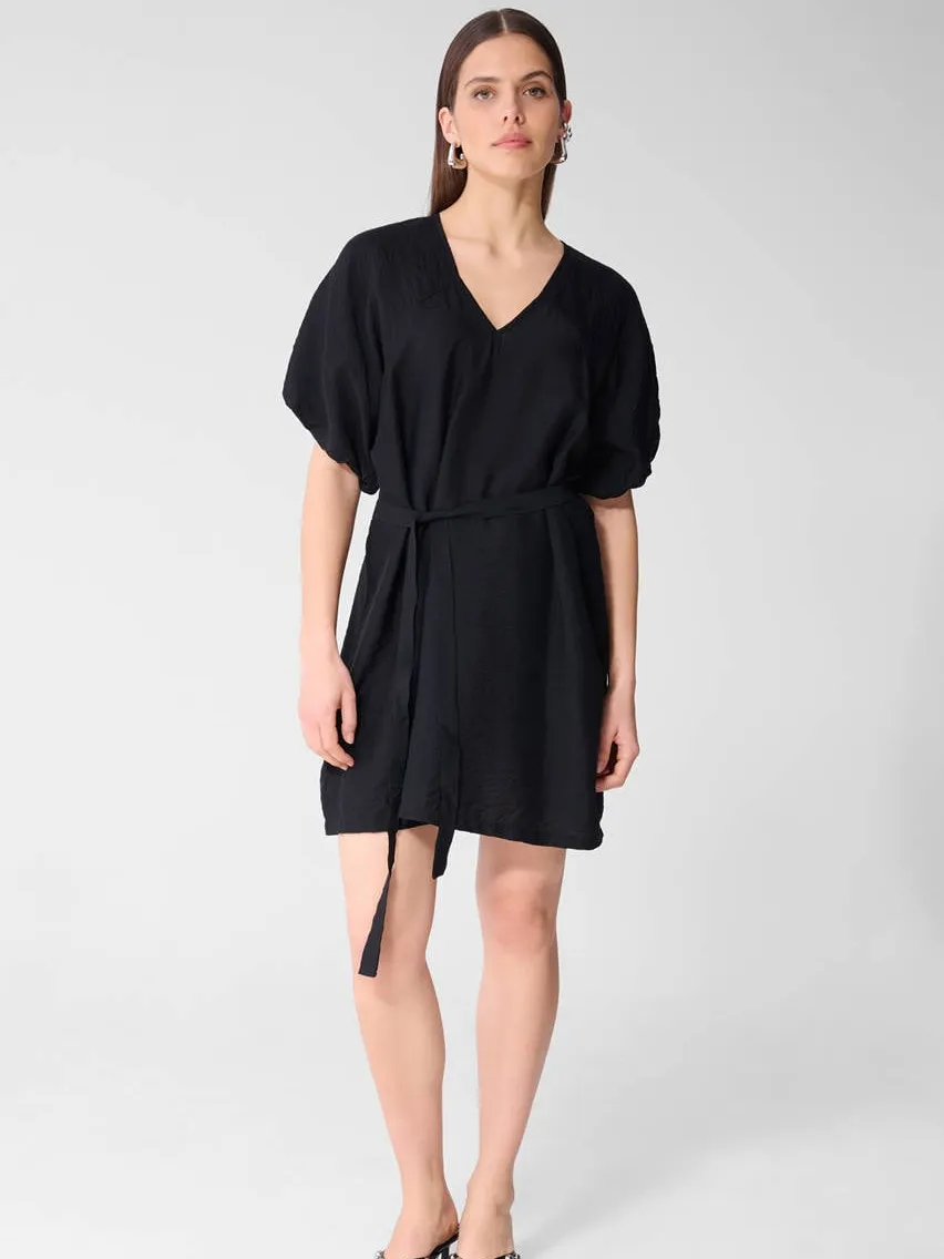 Shoeby v-hals zomerjurk - zwart, foto 6