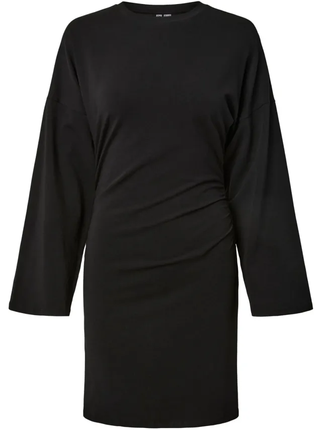 Pieces midi-jurk PCALLI Black1