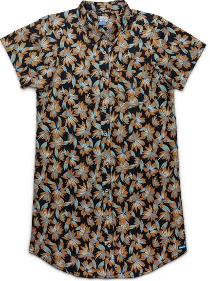 KAVU Women's Girl Party Dress - Jurk, bruin