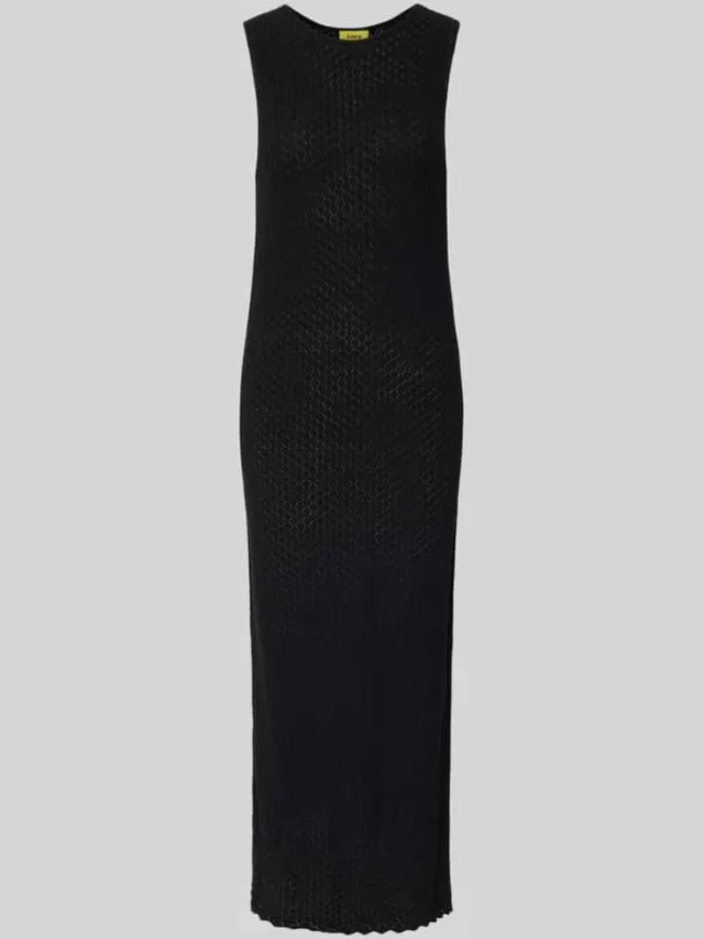 JJXX Maxijurk met ronde hals model 'ZURI' Zwart